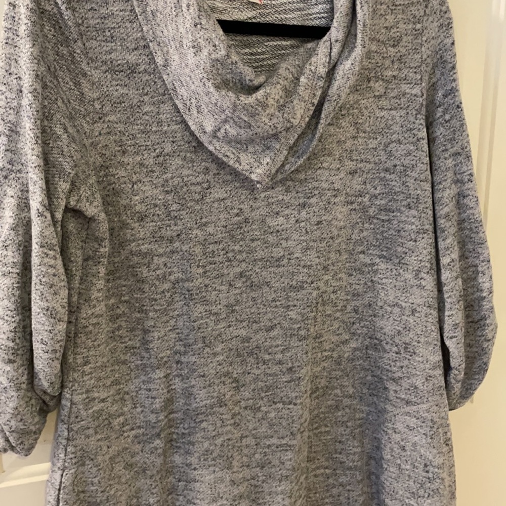 Max Edition Gray Cotton Dress w/ Pockets! - Picture 4 of 10